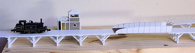 Langston Bridge N gauge model